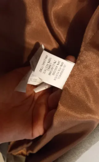 Chaqueta blazer gris Zara Talla L