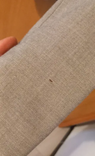 Chaqueta blazer gris Zara Talla L