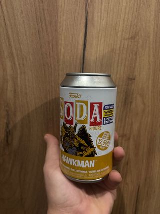 Funko Soda DC Hawkman Chase Winter Edition Seguro