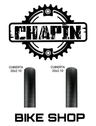 Cubiertas 20x2.10 (precio por pareja)
