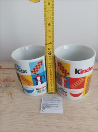 Kinder & Parmalat set 2 tazze nuove