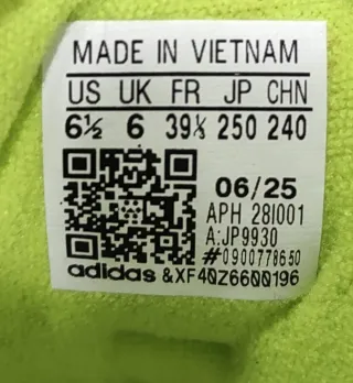 Zapatillas Adidas Verdes y Blancas