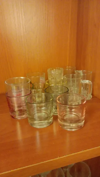 Lote vasos chupito variados