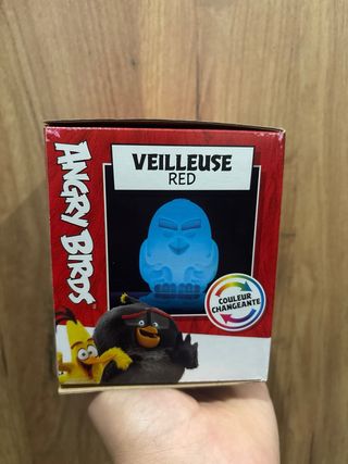 Lámpara LED Angry Birds Roja Cambia Color