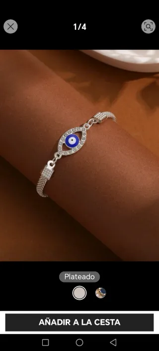 Pulsera Ojo de Fátima