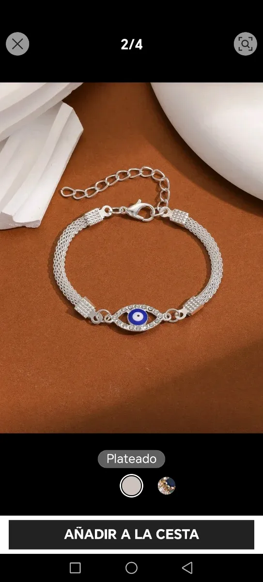 Pulsera Ojo de Fátima