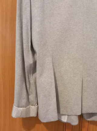 Blazer Zara Gris Talla L