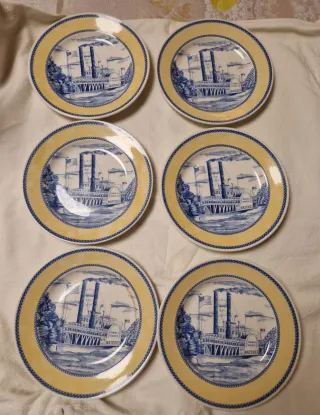 6 Platos American Heritage Millennium Churchill