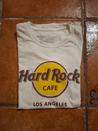 Camiseta Hard Rock Cafe Los Angeles Mujer Talla XS