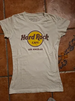 Camiseta Hard Rock Cafe Los Angeles Mujer Talla XS