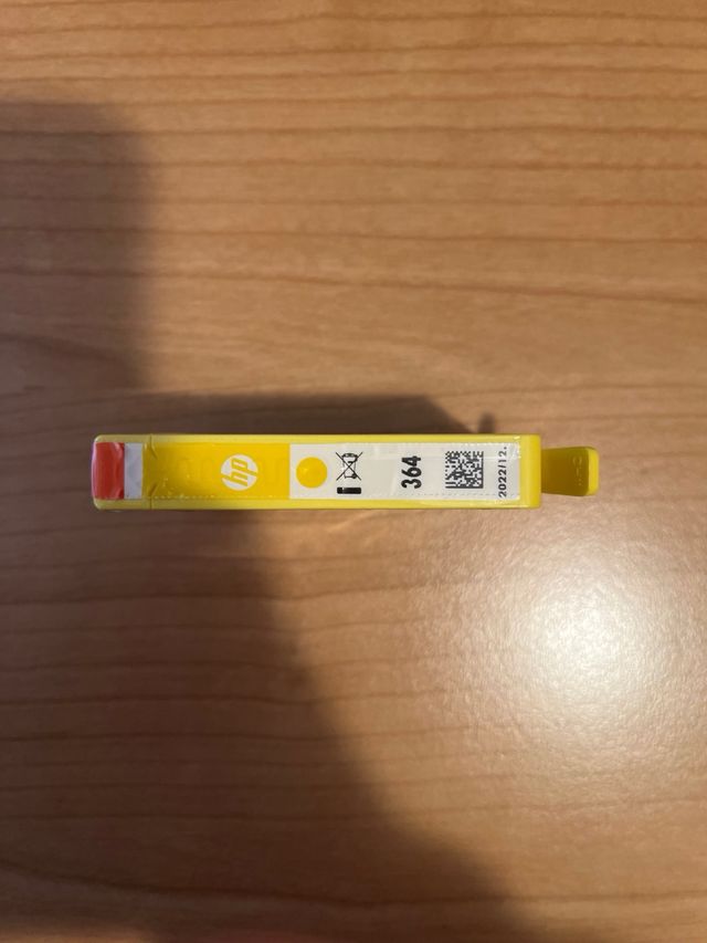 Cartuccia HP 364 Gialla Originale Nuova Sigillata