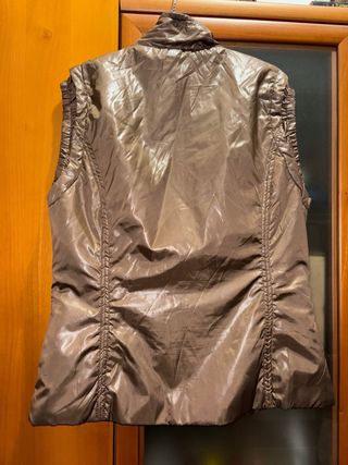 Gilet donna marrone