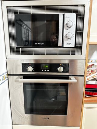 Horno Fagor y Microondas Silver