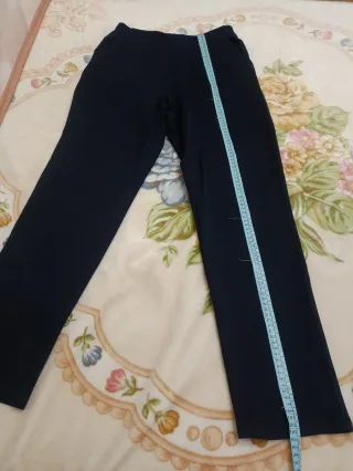 Pantalón chándal mujer Talla M Azul marino