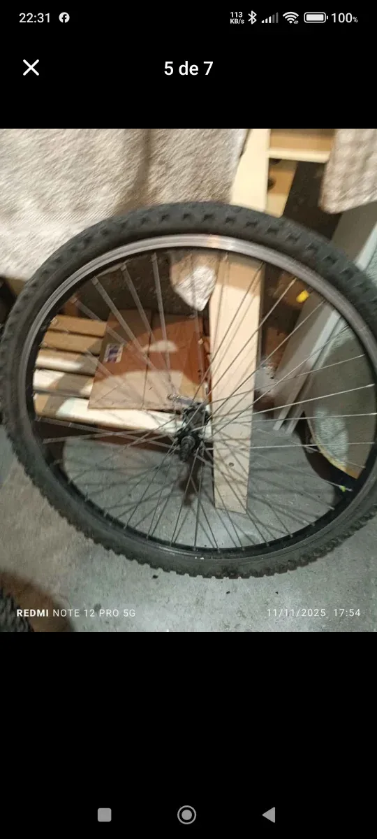 Rueda delantera 26 pulgadas