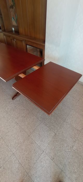 Mesa grande comedor con 2 extensiones (261X85cm)