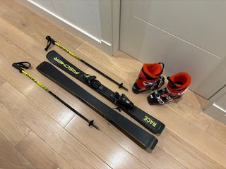 Sci Fischer e scarponi Nordica per bambini