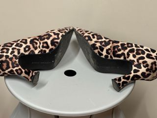 Décolleté Steve Madden Velluto Maculato Tacco 7cm