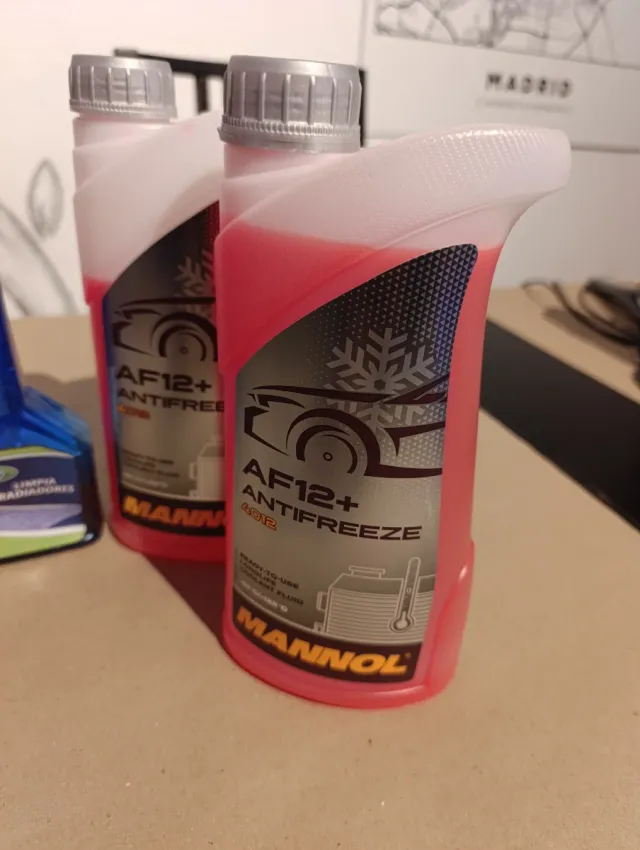 Refrigerante AF12, Liquid Moly, Limpiador Radiado