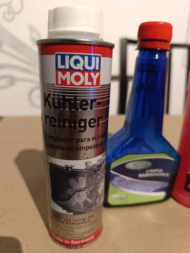Refrigerante AF12, Liquid Moly, Limpiador Radiado
