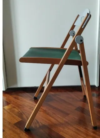 Sedie pieghevoli Foppapedretti vintage anni '80