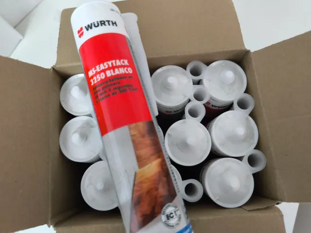 12 Botes Adhesivo Sellador Wurth MS Polímero