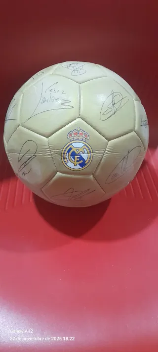 Balón Real Madrid Firmado