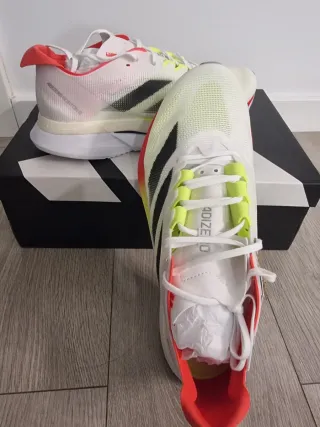 T44 Adidas Adizero Boston 12 Blancas