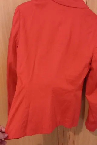 Blazer Stradivarius Rojo Talla L