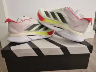 T46 Adidas Adizero Boston 12 Blancas