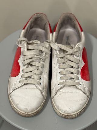 Sneakers STELLA RITIWAGEN Bianche Rosse