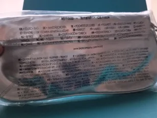 Bolso plateado de mano Ungaro