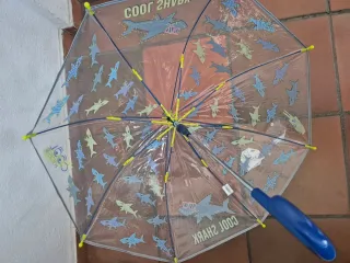 Paraguas Perletti niñ@ Transparente reflectante