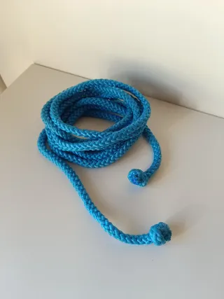 Corda blu per ginnastica ritmica