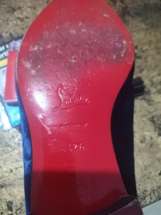 Zapato Christian Louboutin Azul