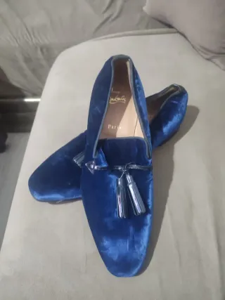 Zapato Christian Louboutin Azul