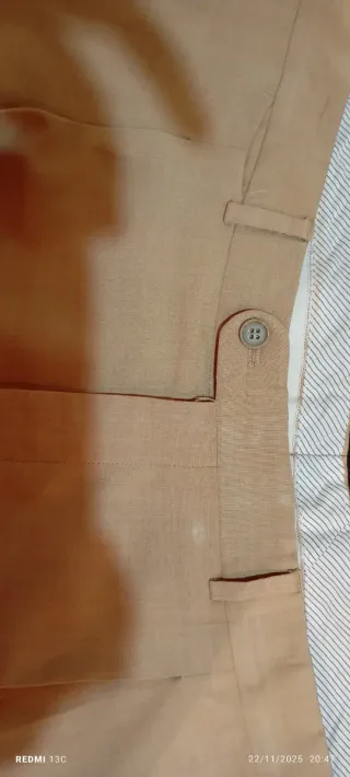 Pantalón de vestir hombre beige