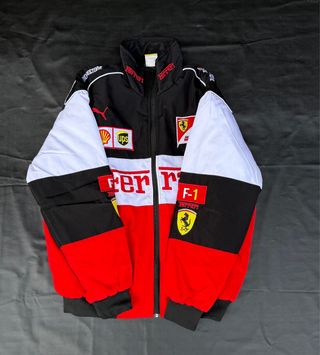 Chaqueta Bomber Vintage Ferrari F1