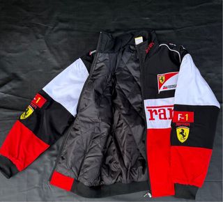 Chaqueta Bomber Vintage Ferrari F1