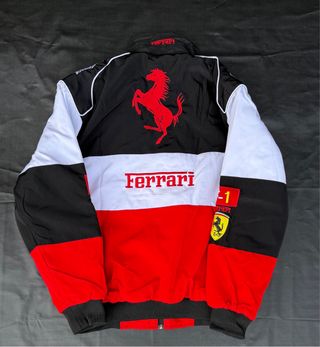 Chaqueta Bomber Vintage Ferrari F1