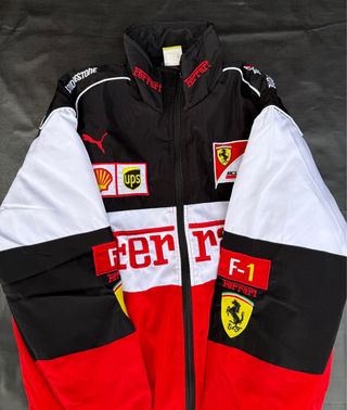 Chaqueta Bomber Vintage Ferrari F1