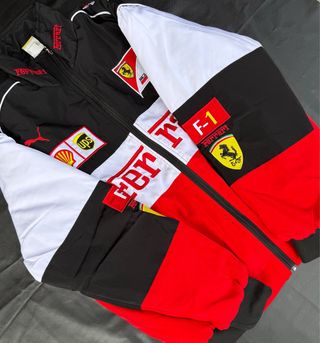 Chaqueta Bomber Vintage Ferrari F1