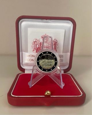 PREMIUM BOX 2 Euro Cipro 2024 + Monaco 2025 Proof