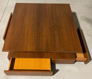 Mesa de centro moderna madera
