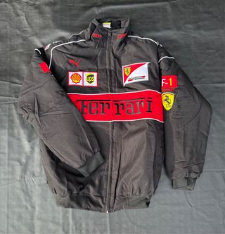 Chaqueta Bomber Vintage Ferrari F1
