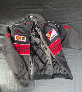 Chaqueta Bomber Vintage Ferrari F1