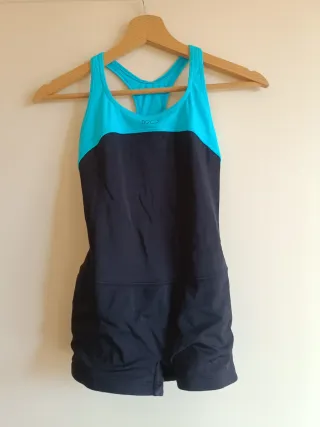 Costume intero nero e celeste, Nabaiji