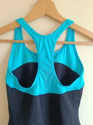 Costume intero nero e celeste, Nabaiji