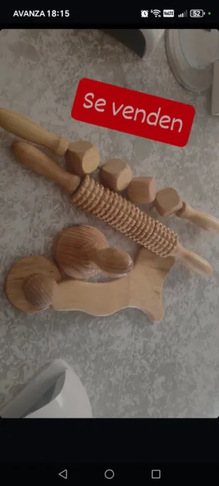 Set Maderoterapia Madera