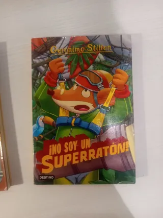 Libros Gerónimo Stilton en buen estado 117 páginas